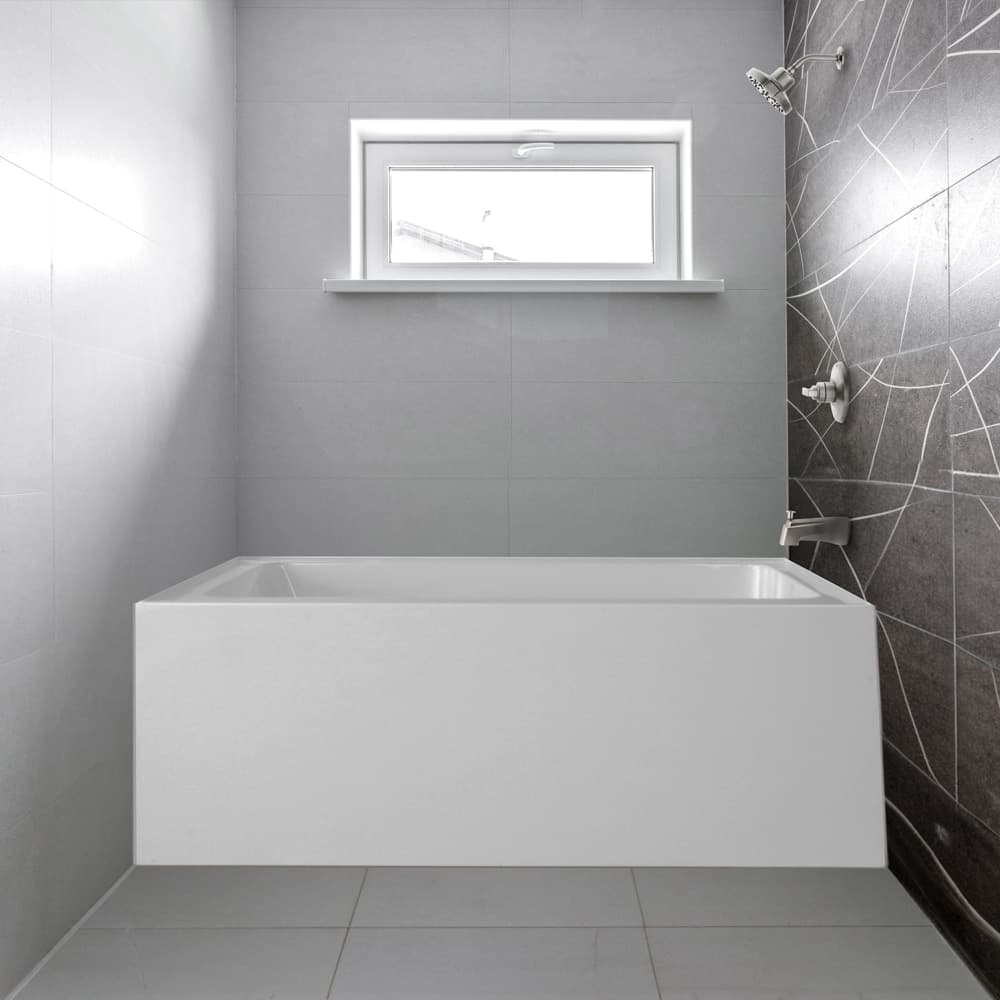 Superior – Alcove Tub with Linear Overflow
