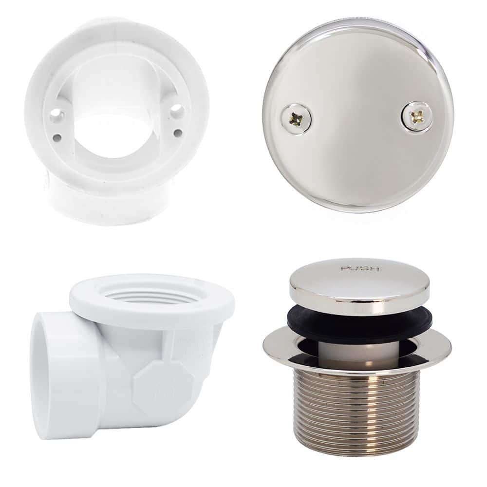 Tip Toe Sch. 40 PVC Plumber’s Pack with Two-Hole Elbow