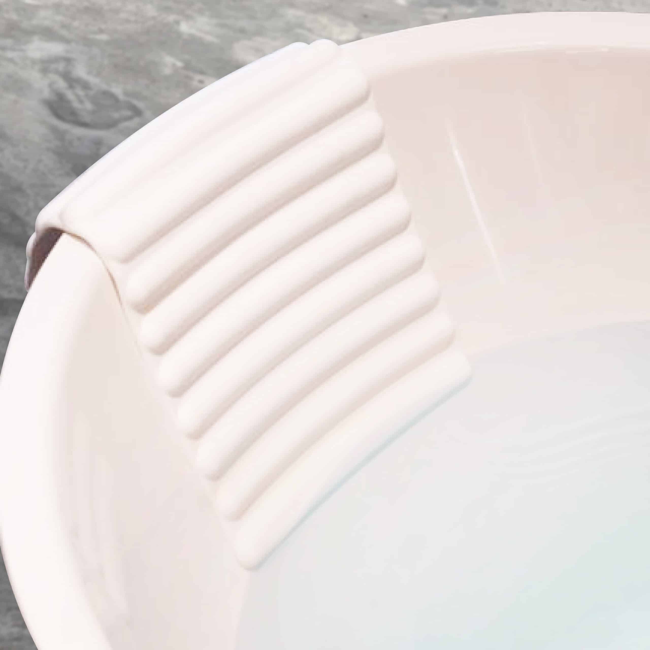 Gel Tub Pillow – White