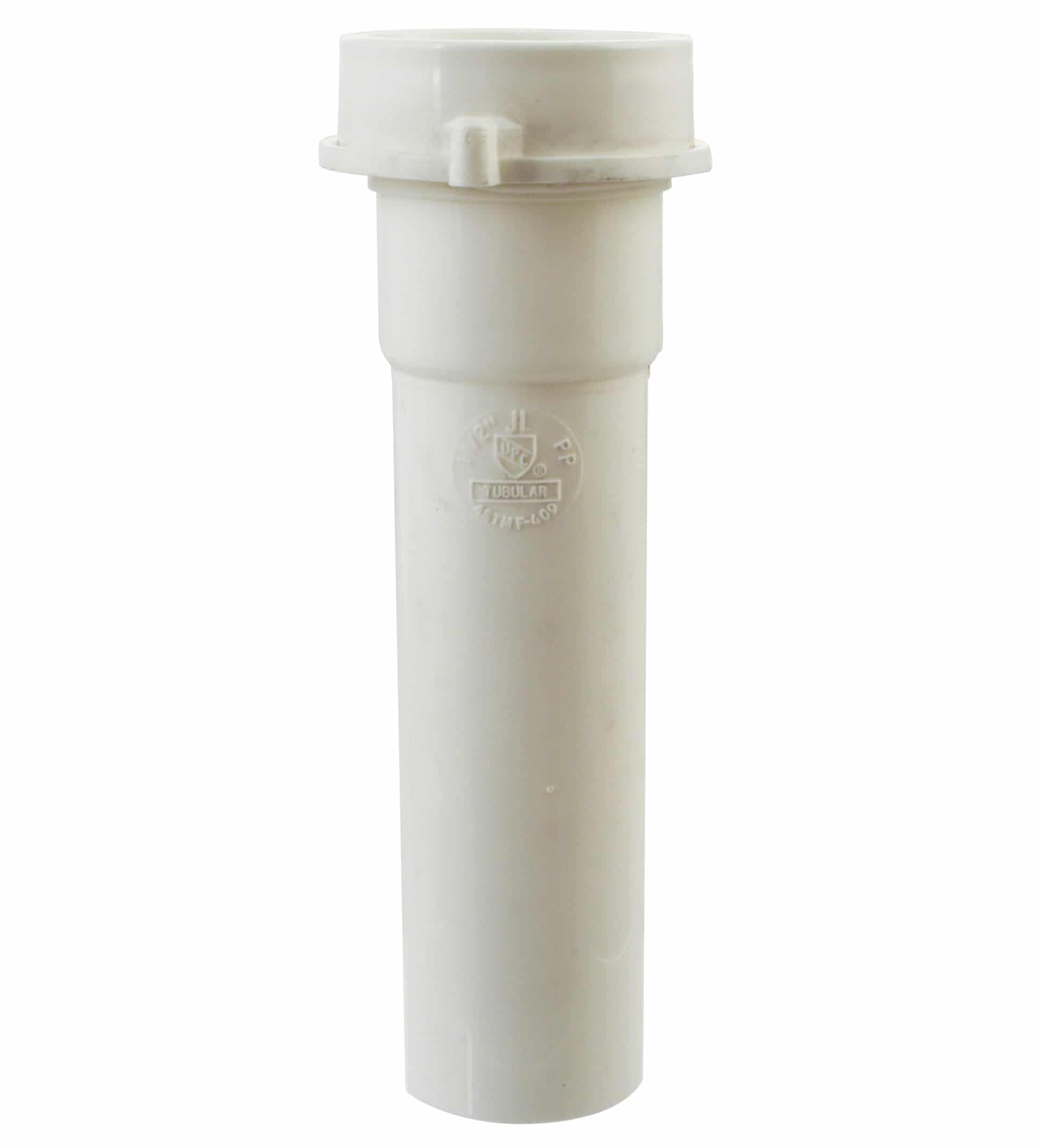 1-1/2” White Bath Waste Extension Tube