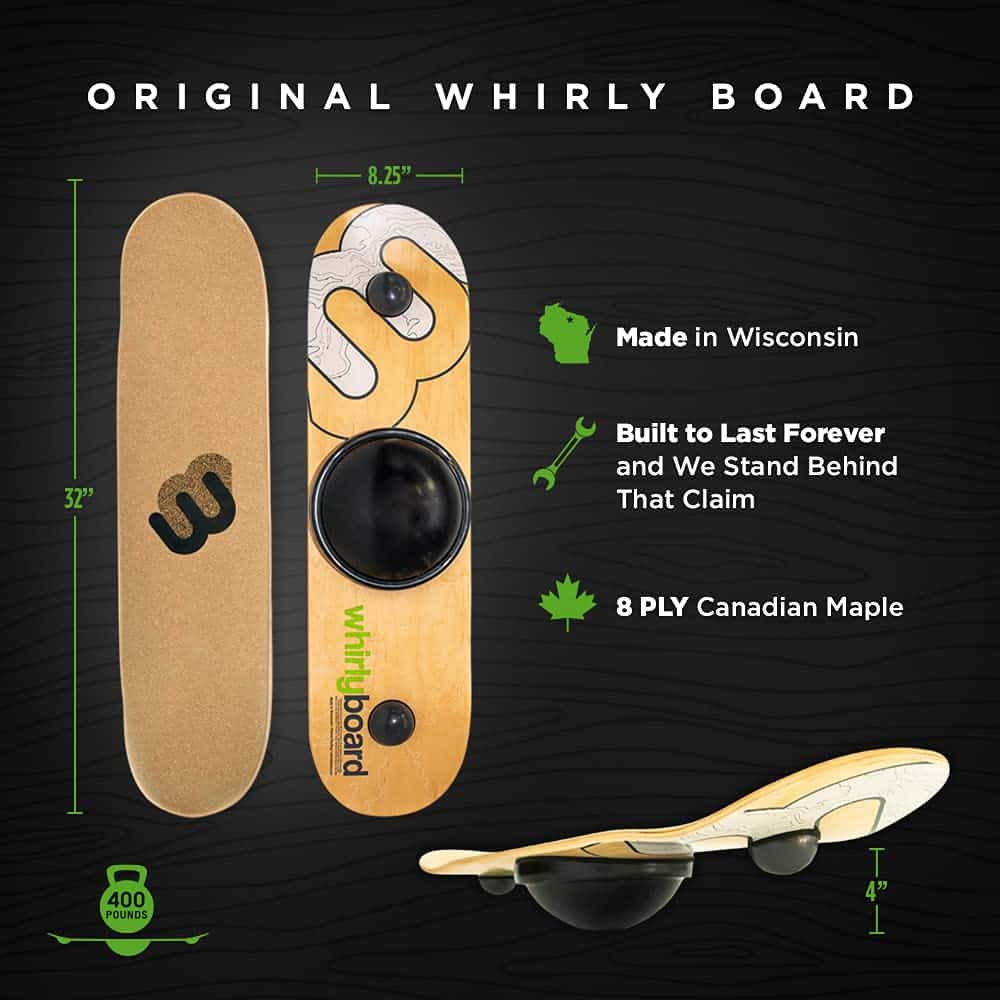 Whirly Sport 360˚ | Balance Board and Agility Trainer - thumbnail 7