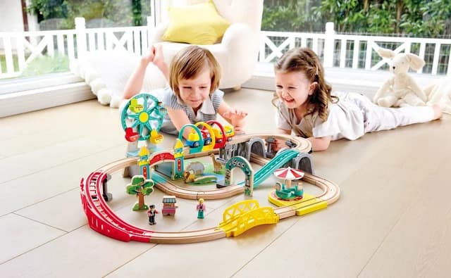 JOYFUL RIDE RAILWAY SET (FAIRGROUND) - thumbnail 4