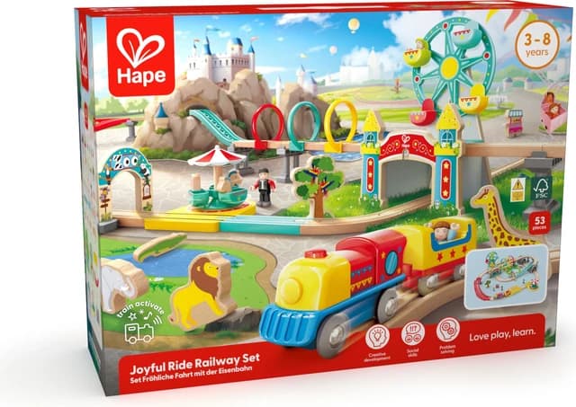 JOYFUL RIDE RAILWAY SET (FAIRGROUND) - thumbnail 2