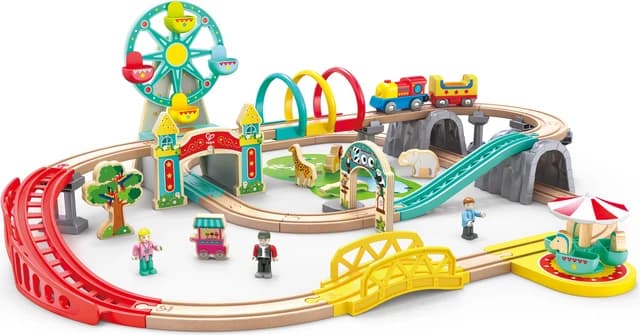 JOYFUL RIDE RAILWAY SET (FAIRGROUND)