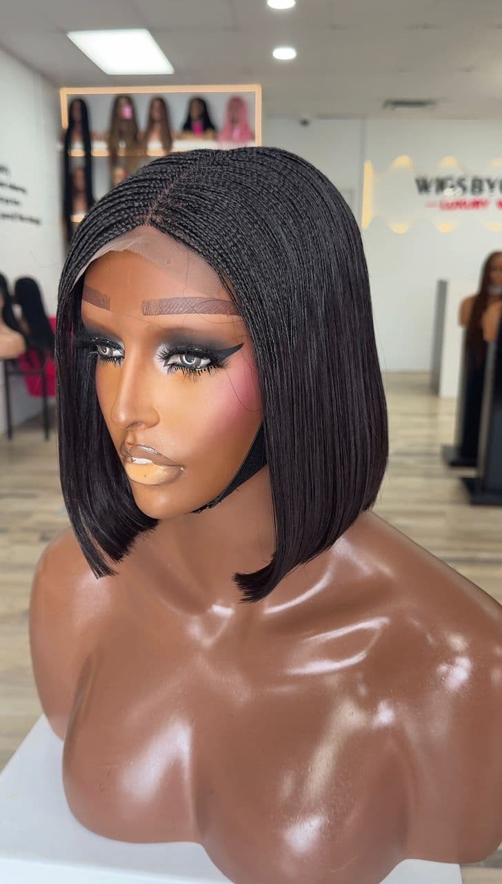 10” human hair micros bob - thumbnail 3