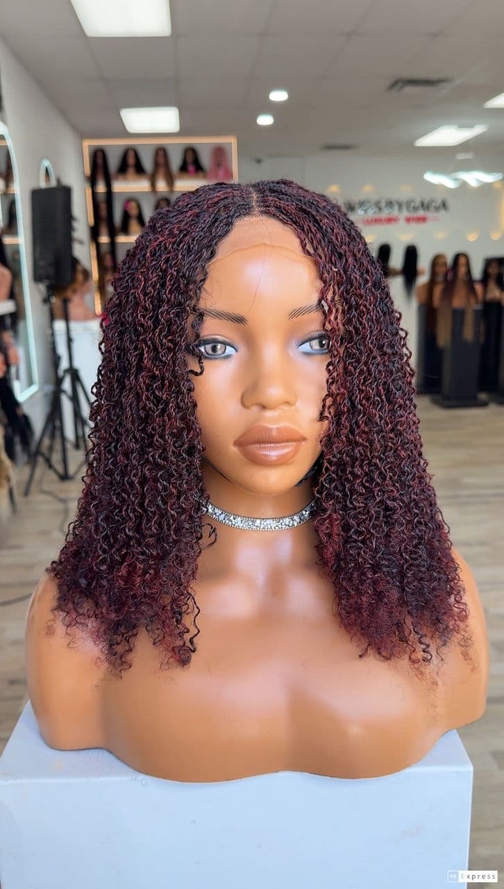 .Human hair twists