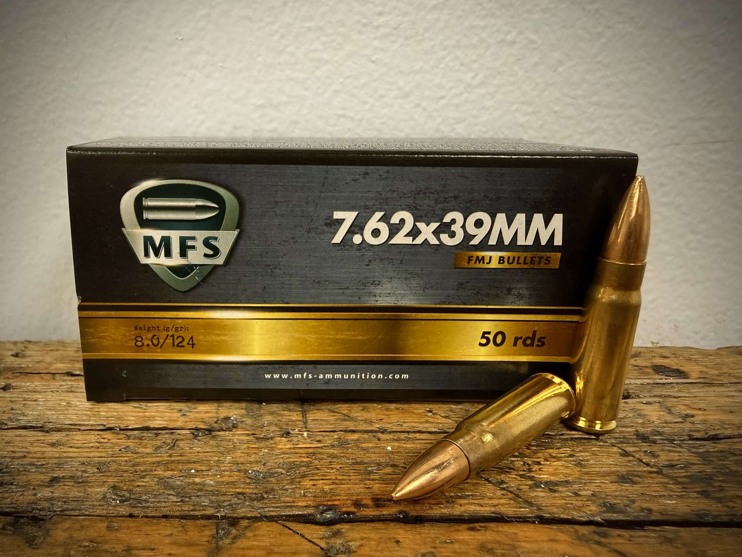 MFS 7.62x39mm 124gr FMJ