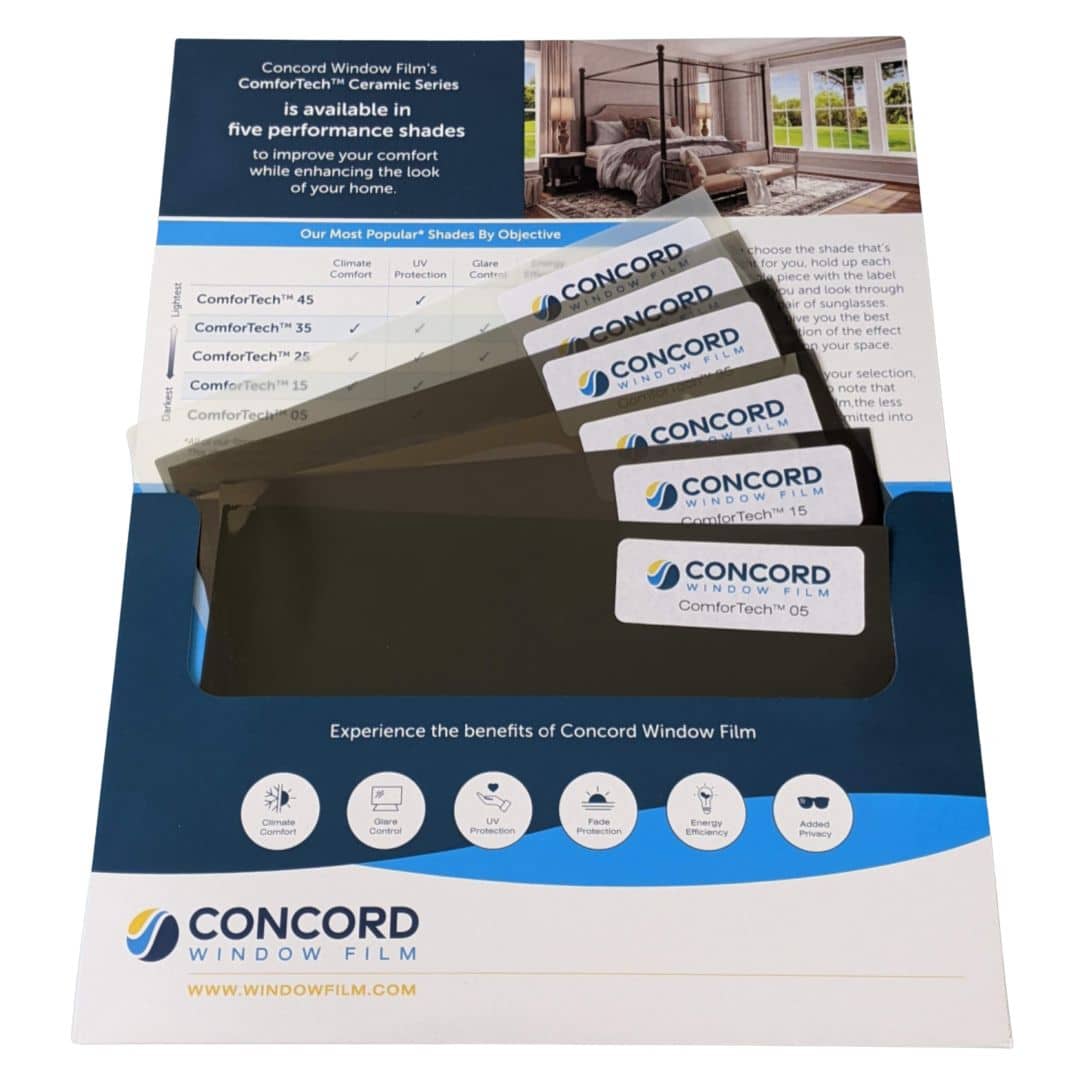 Window Film Sample Kit | Home Window Film Samples