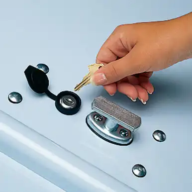 Bilco Powder Coated Steel Sided Basement Door With Lock Kit
