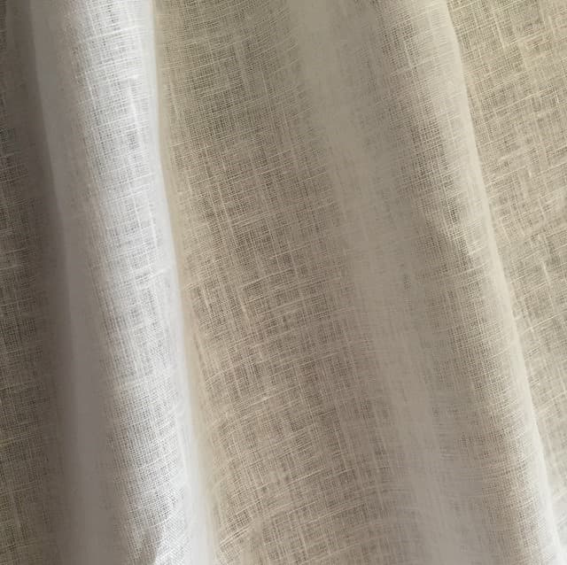 Remnant Off White Handkerchief Linen, WLG 124, 3 yard Long