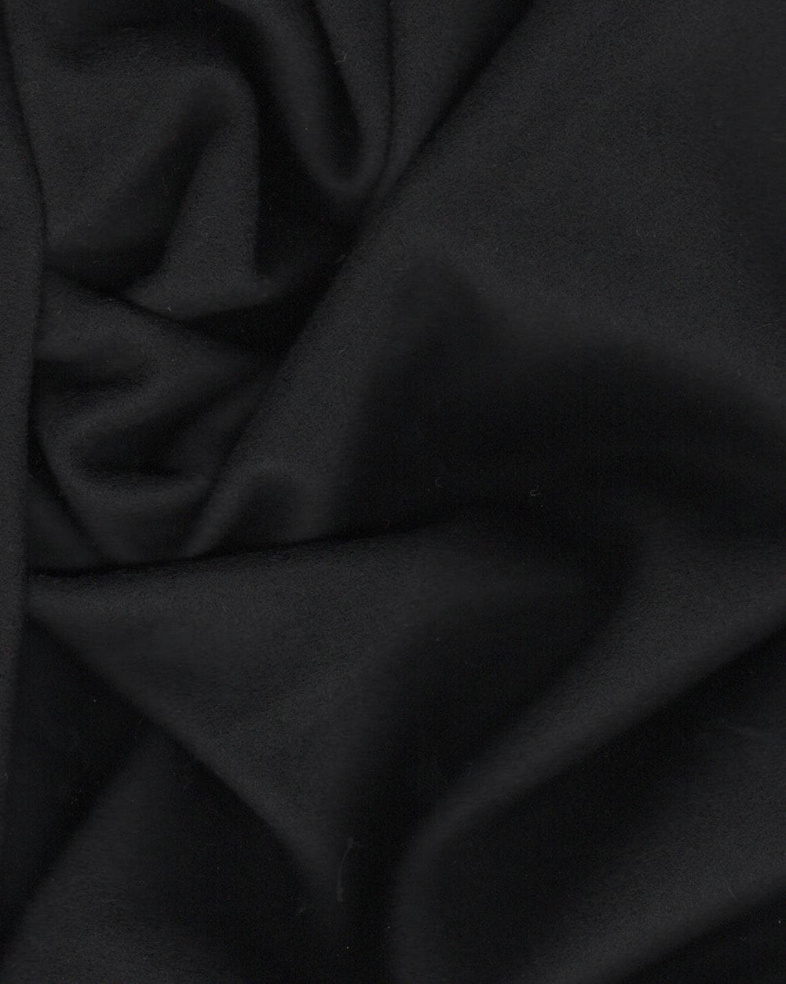 Remnant Black Broadcloth, WWB 849, 15″ long
