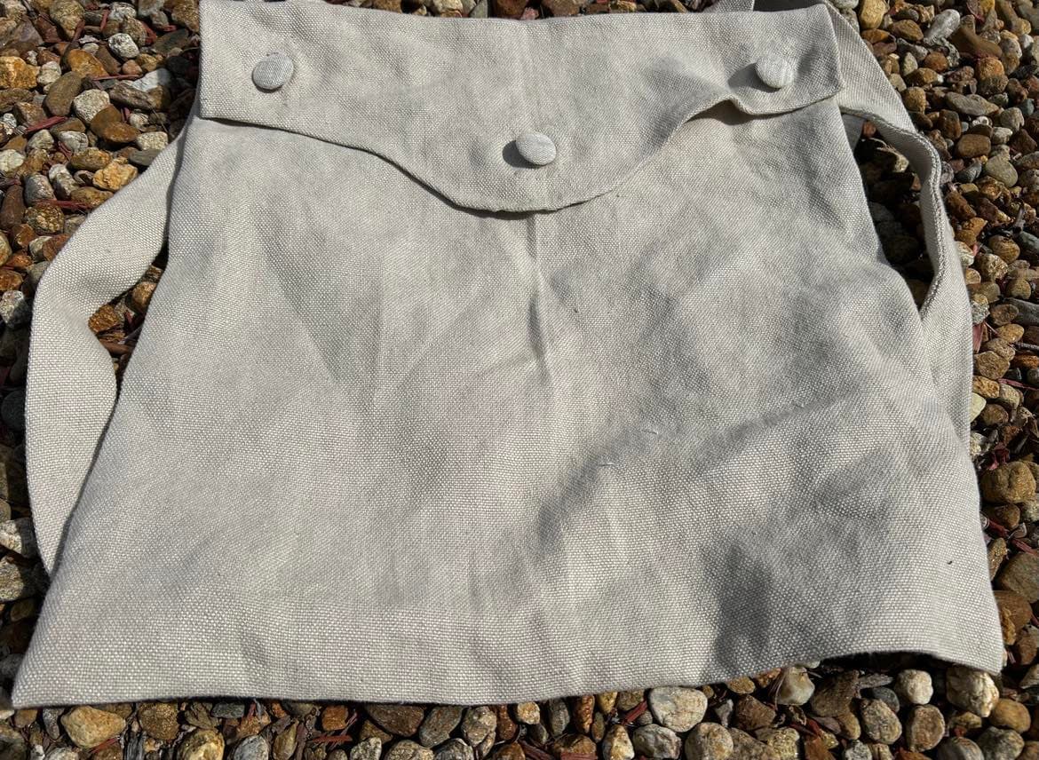 Uhl Knapsack with Fabric Covered Buttons