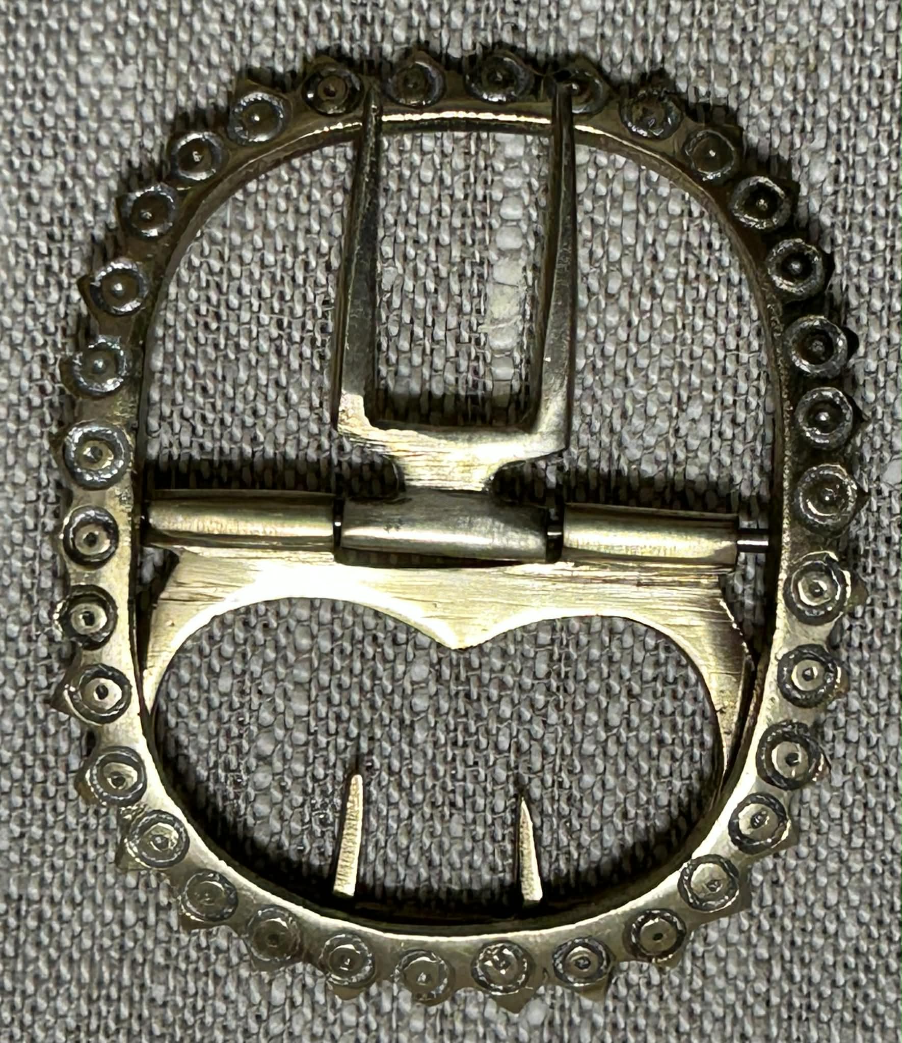 BCS 131 Pair of Nickle Shoe Buckles