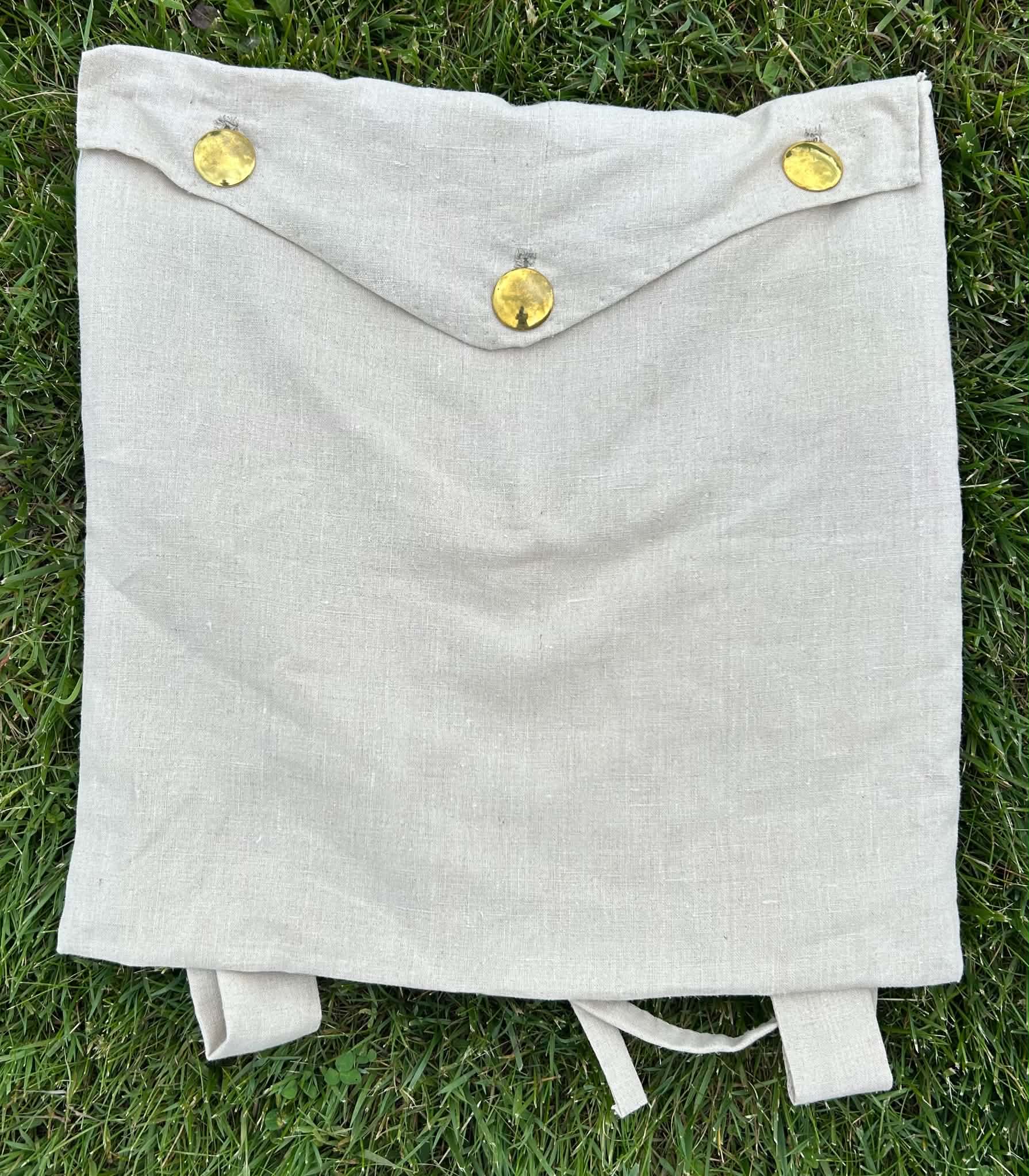 Uhl Knapsack with Metal Buttons