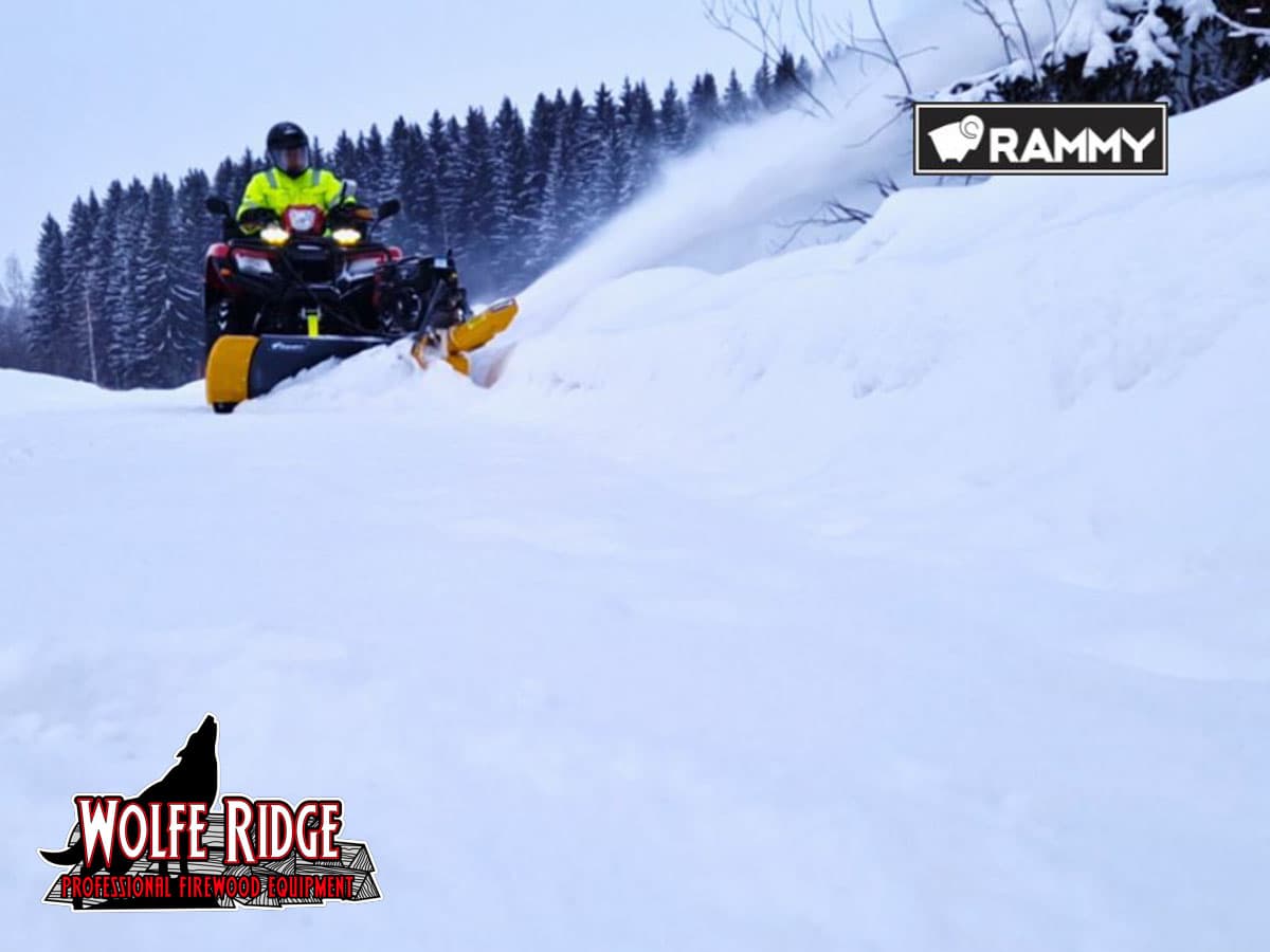 Rammy ATV Thrower Plow W165 / ST30 Package - thumbnail 9