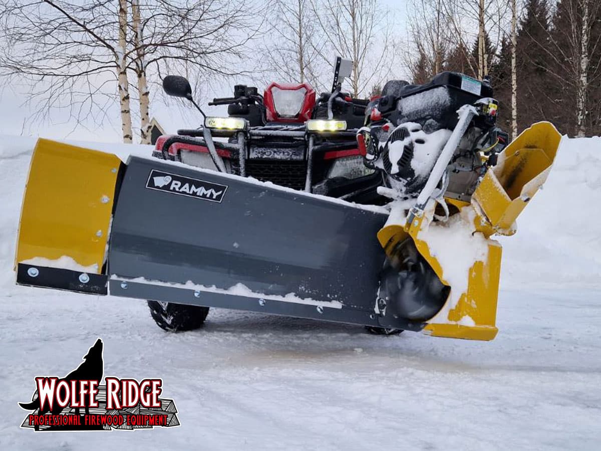 Rammy ATV Thrower Plow W165 / ST30 Package - thumbnail 2