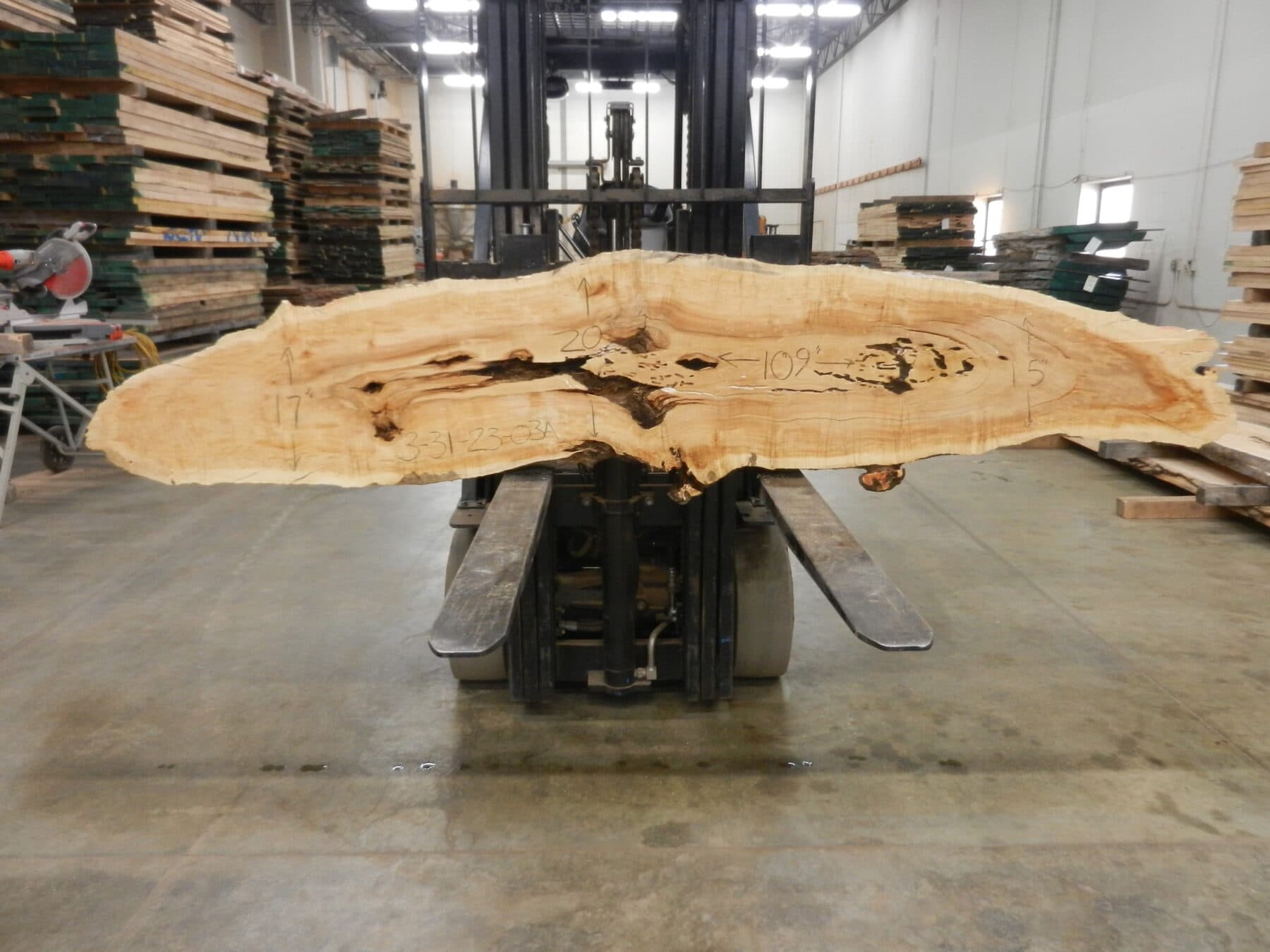 Boxelder Natural Edge Slab #3-31-23-03
