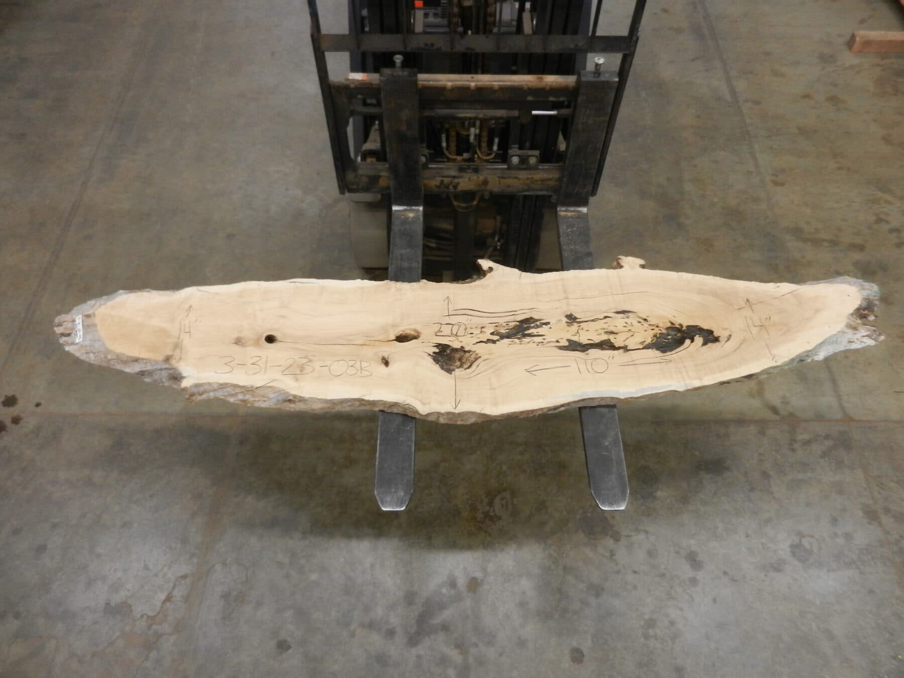 Boxelder Natural Edge Slab #3-31-23-03 - thumbnail 2
