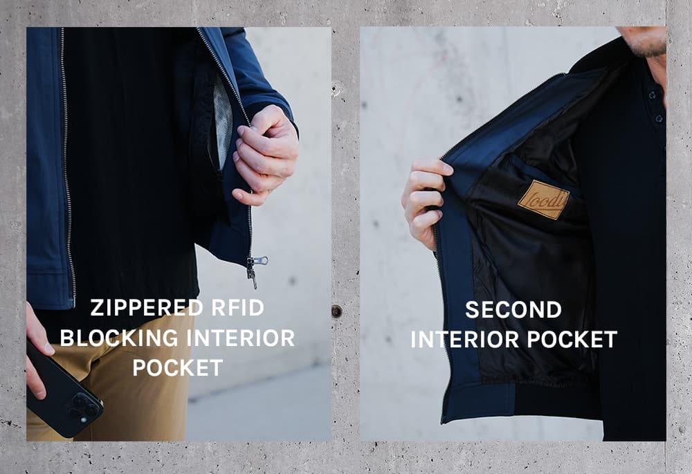 The Black Performance Bomber Jacket - thumbnail 3