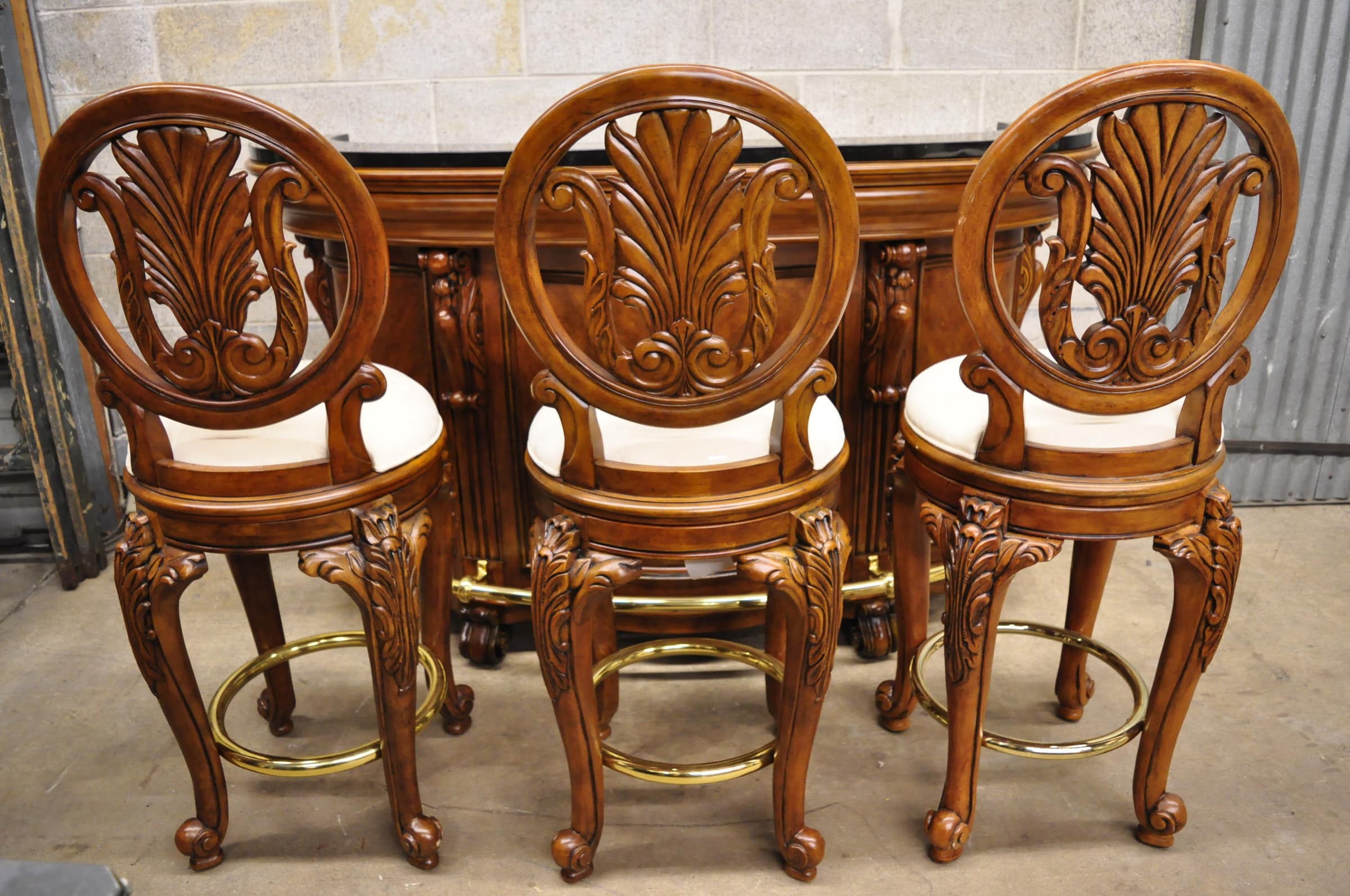Barstool BST28 – Finely Carved Seat Back - thumbnail 4