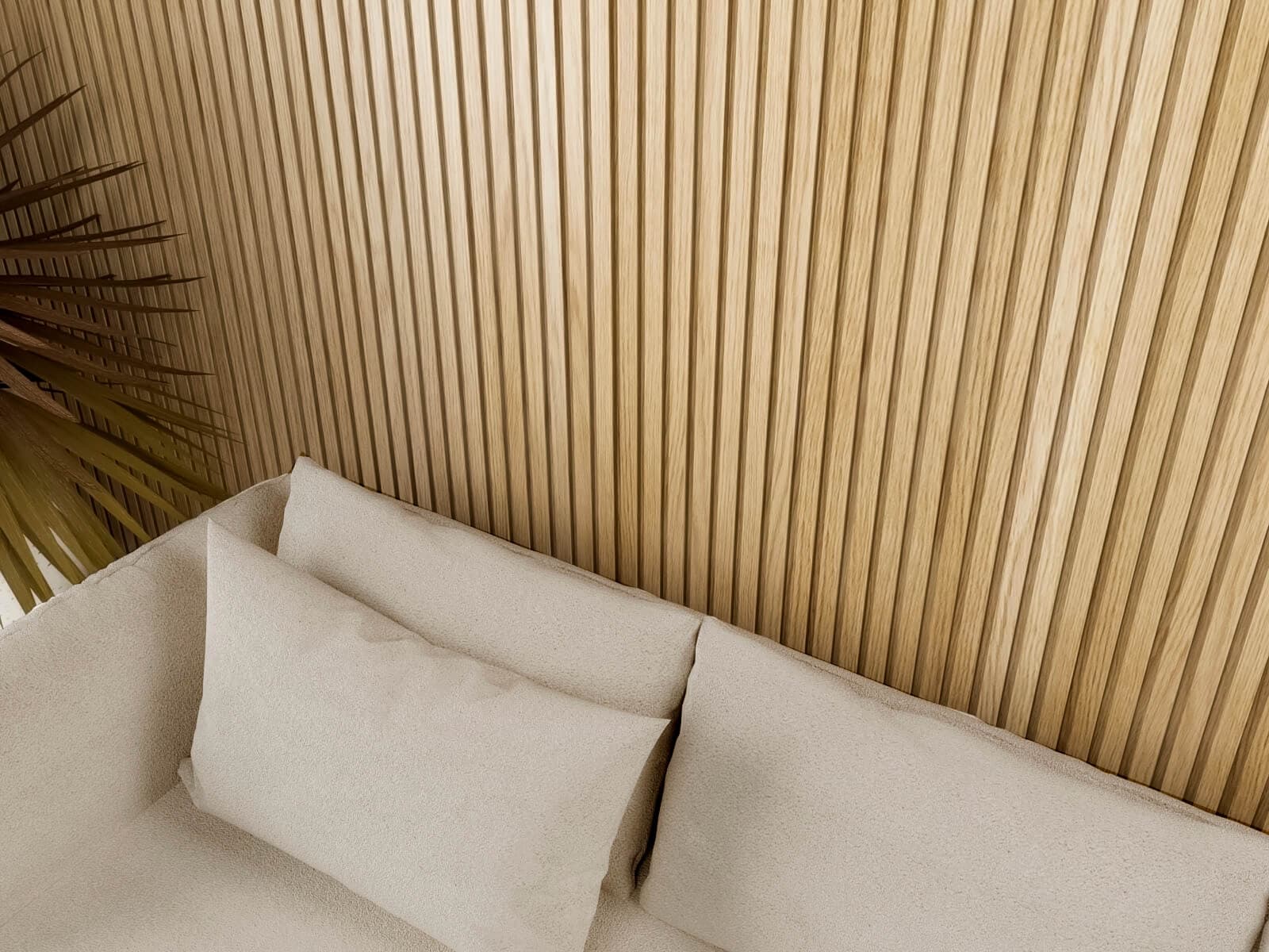 White Ash Fluted Wood Panels (N Shape) - thumbnail 3