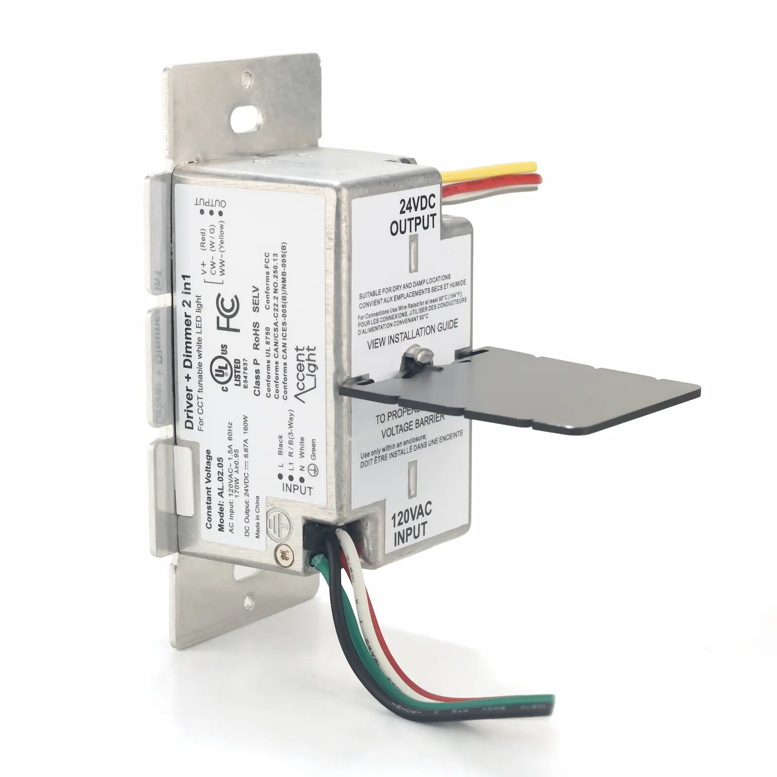 24V Tunable White LED Dimmable Driver Switch - thumbnail 7