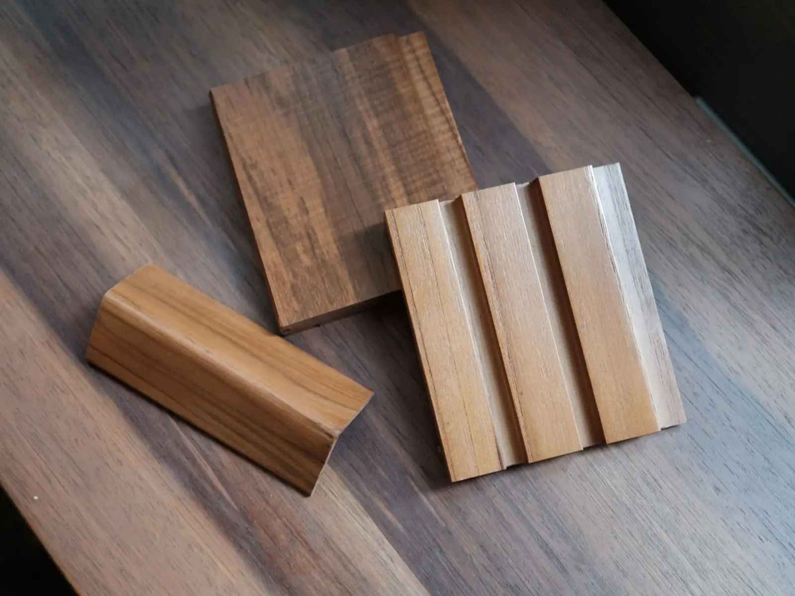Thermally Modified Teak Wood Cladding Samples - thumbnail 4