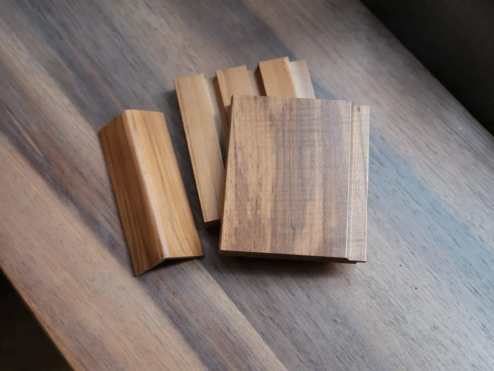 Thermally Modified Teak Wood Cladding Samples - thumbnail 3