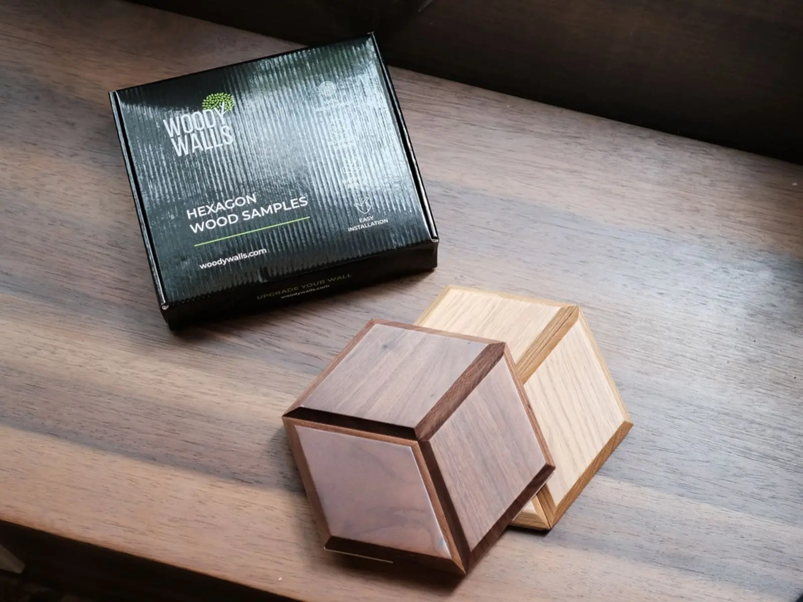 Premium Hexagon Wood Panel Samples - thumbnail 3