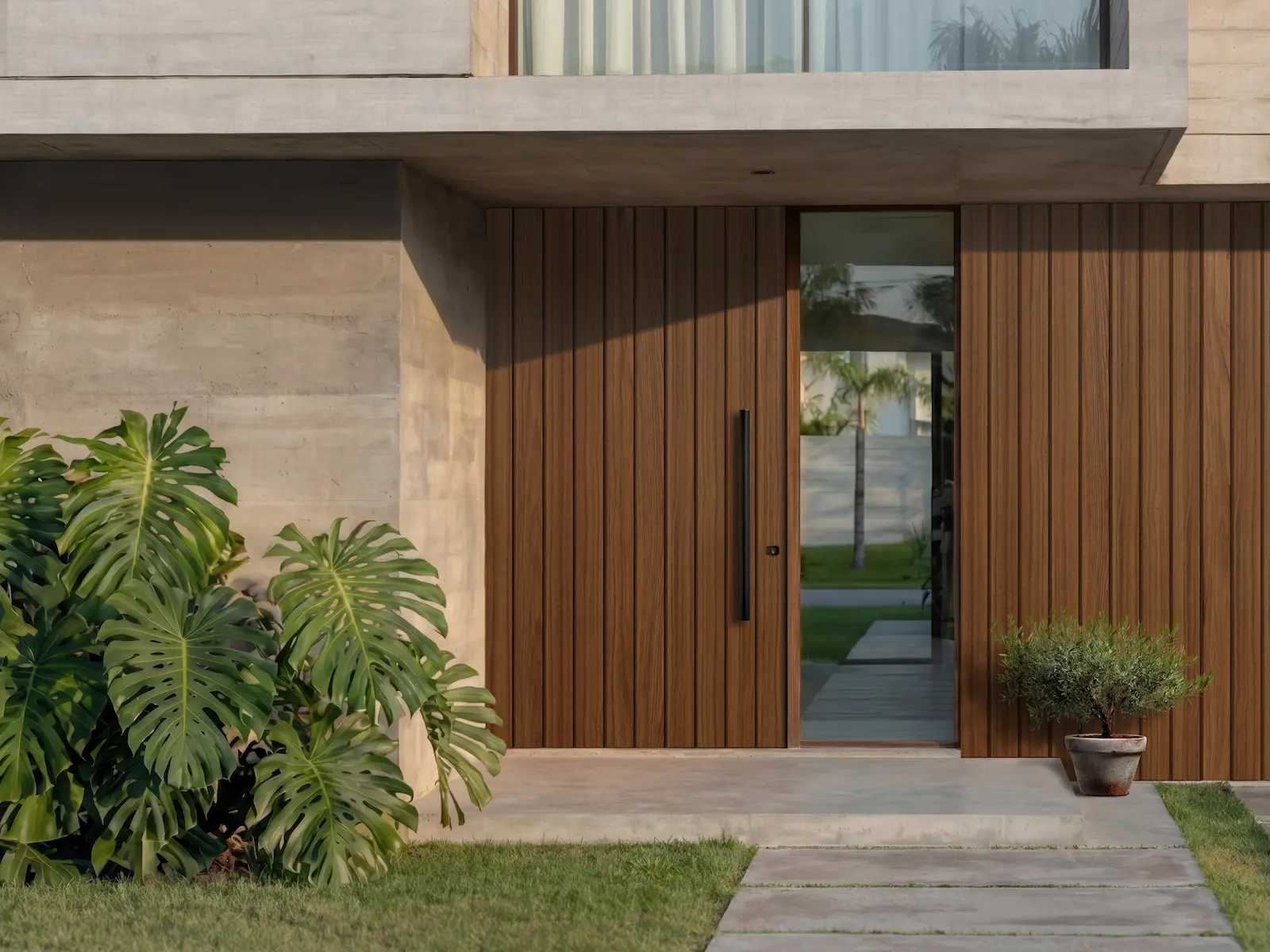 Thermally Modified Teak Wood Tongue and Groove Cladding