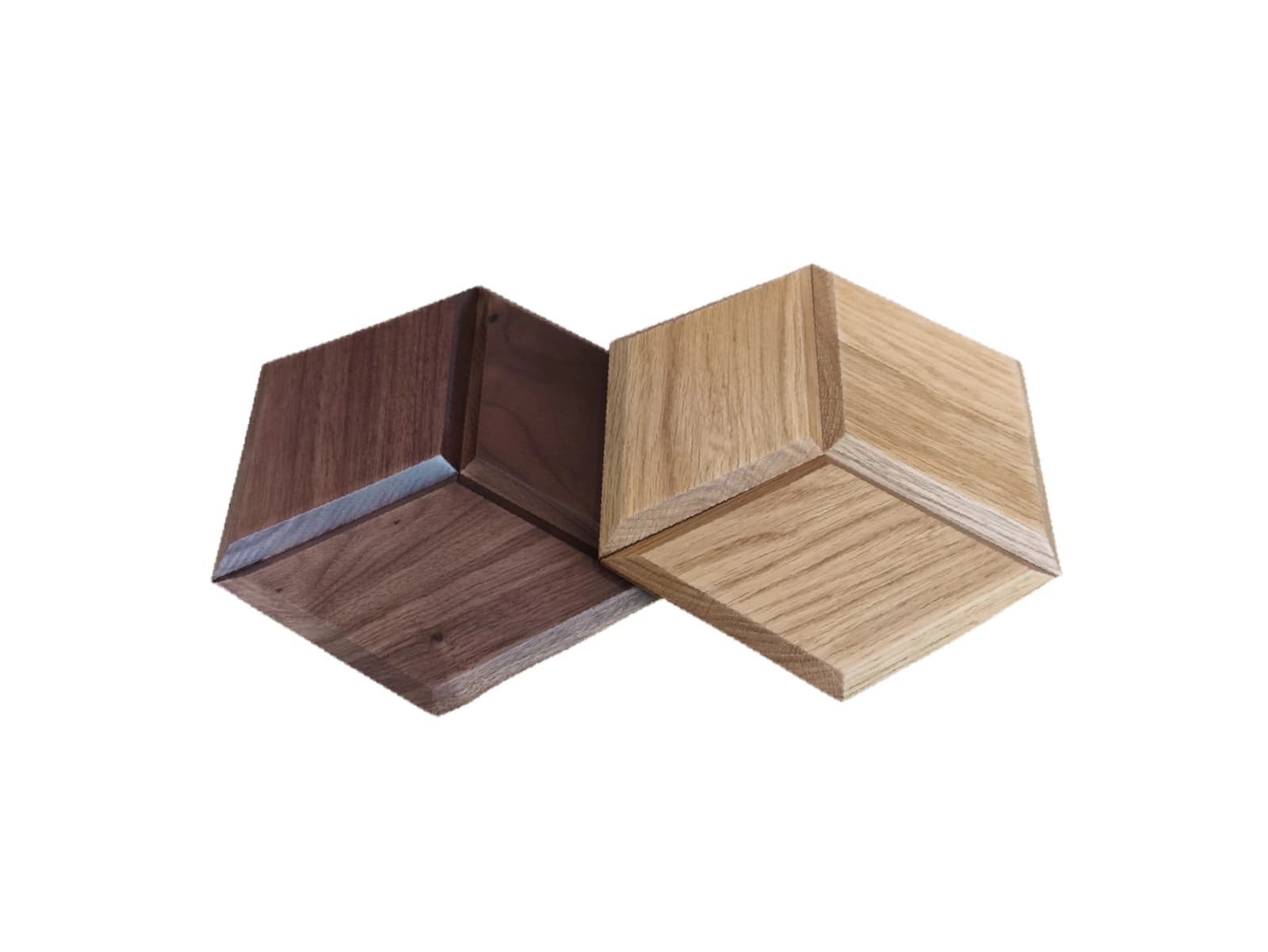 Premium Hexagon Wood Panel Samples
