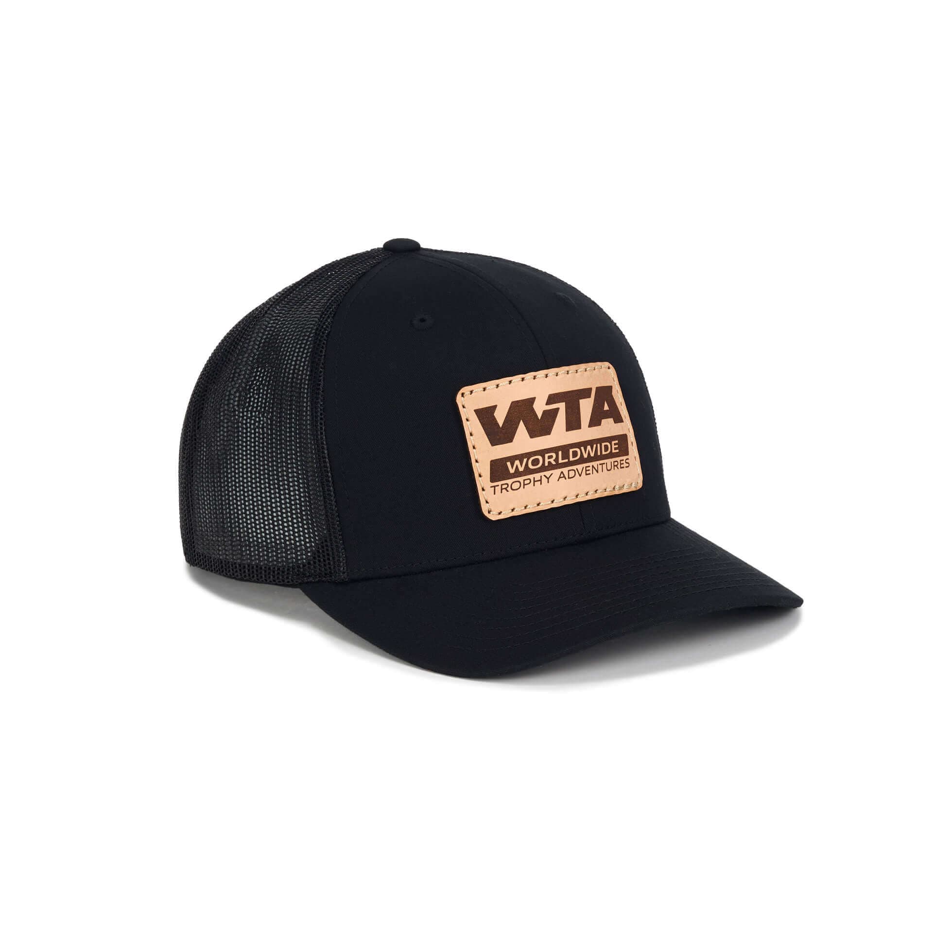 WTA Logo Hat – Leather Patch - thumbnail 3