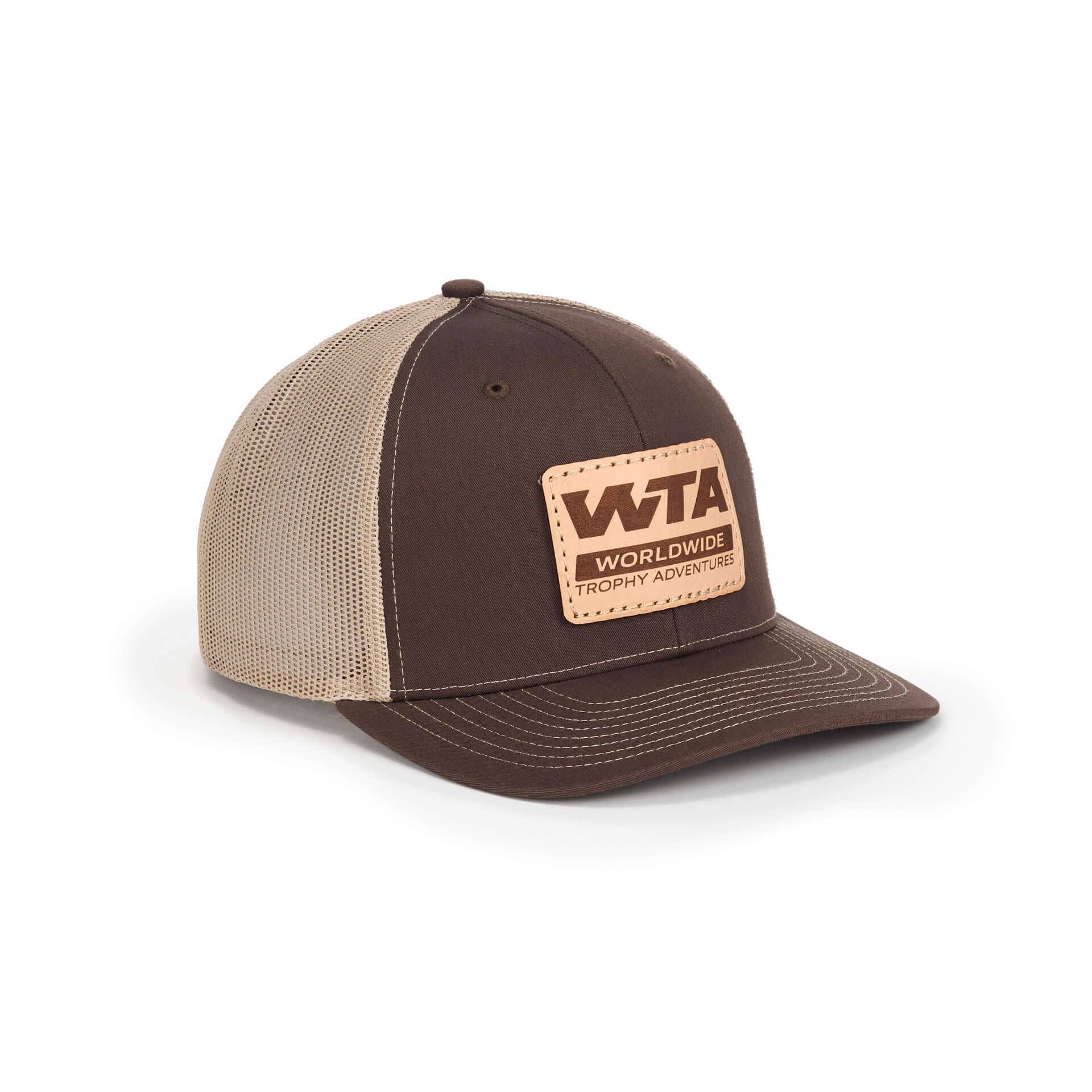 WTA Logo Hat – Leather Patch - thumbnail 2