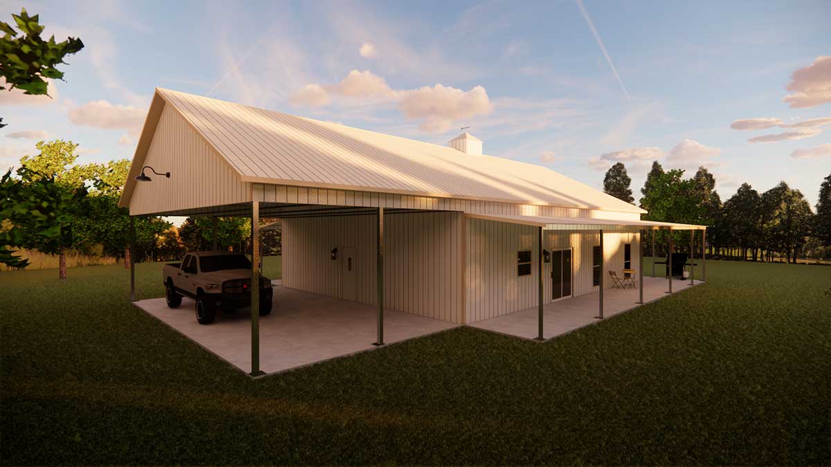 The Collins – 3708 SF w/ Carport - thumbnail 5