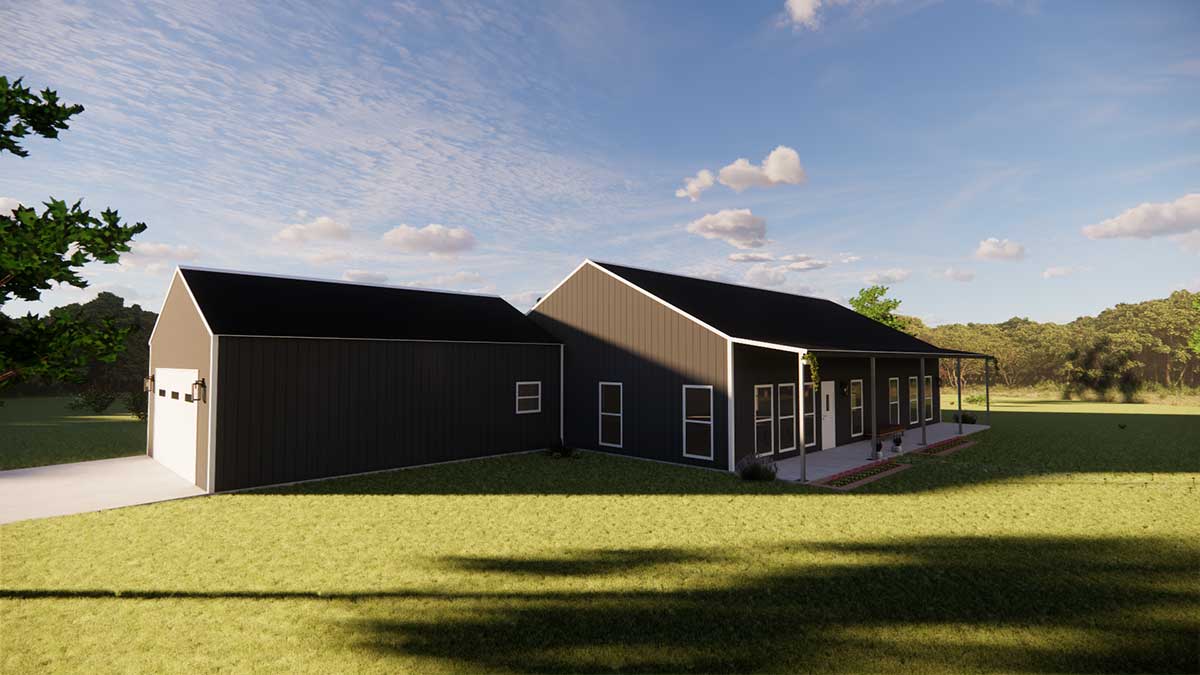 The Celeste – 3264 SF w/ Garage & Lean-To - thumbnail 5