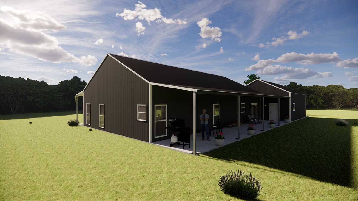 The Celeste – 3264 SF w/ Garage & Lean-To - thumbnail 7
