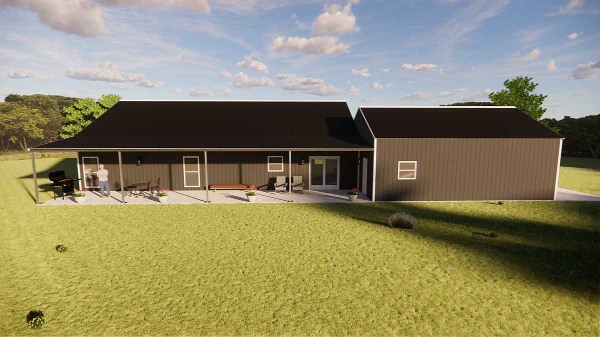 The Celeste – 3264 SF w/ Garage & Lean-To - thumbnail 8