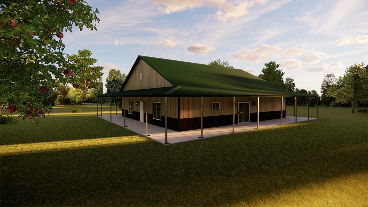 The Kaufman Barndominium – 3894 SF - thumbnail 5