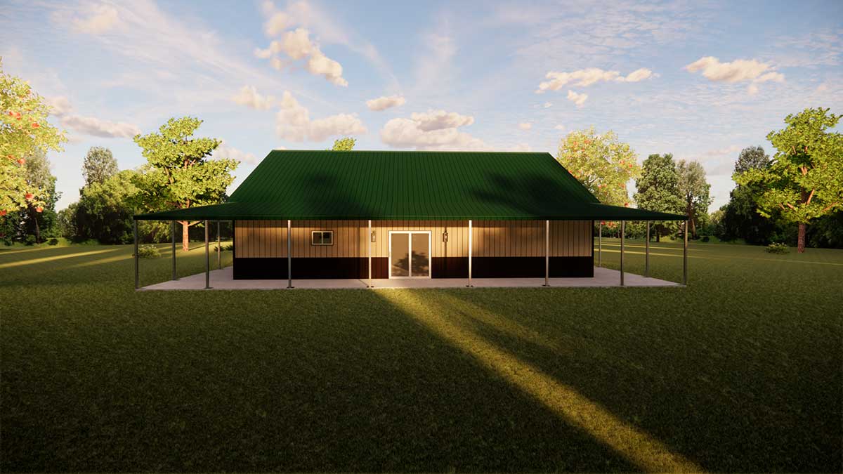 The Kaufman Barndominium – 3894 SF - thumbnail 6