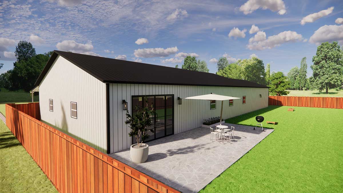 The Matteson – 4160 SF Barndominium - thumbnail 4