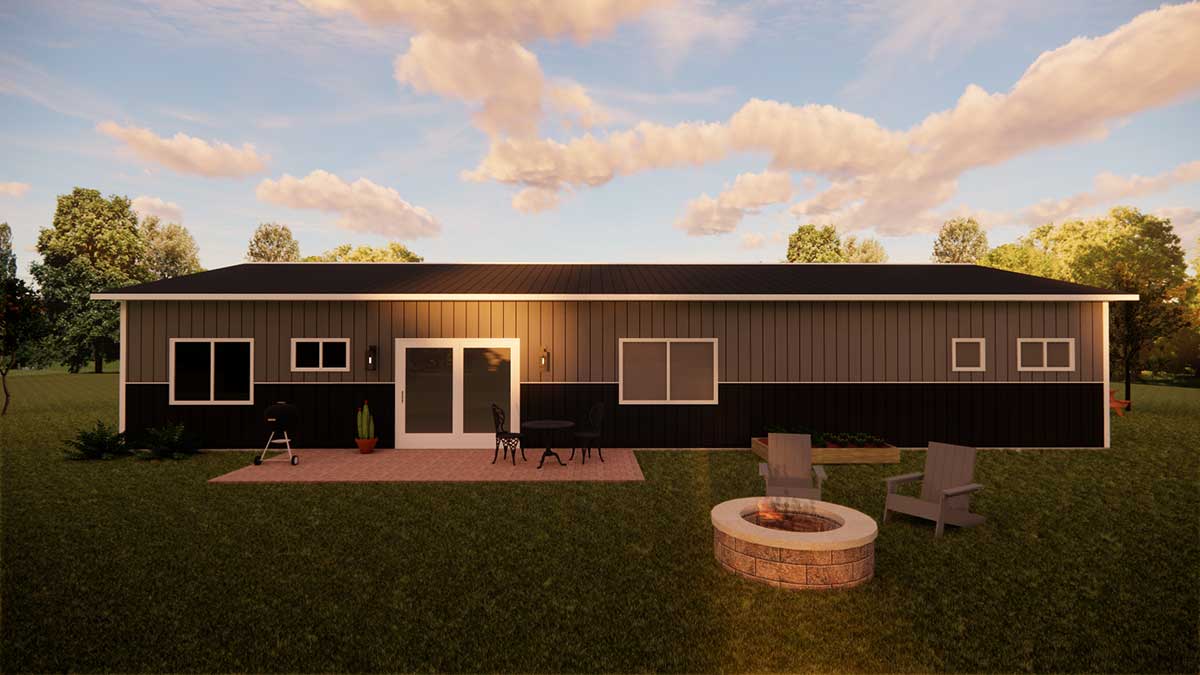 The Evans Barndominium – 1800 SF - thumbnail 6