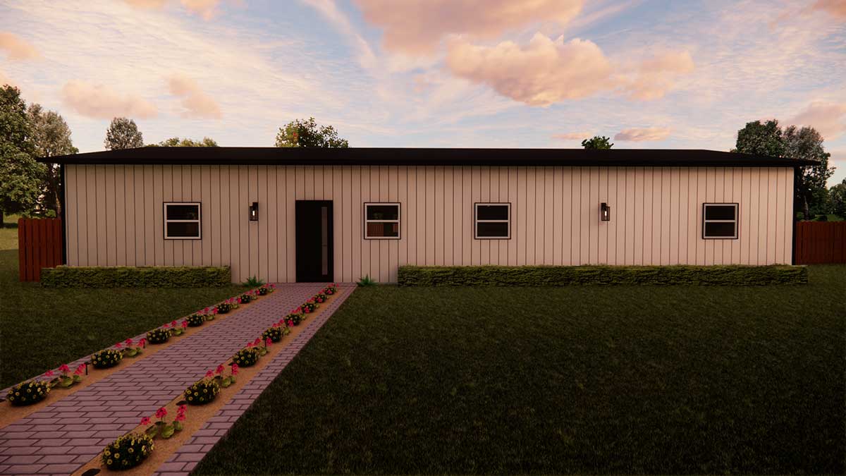 The Ferris Barndominium – 1760 SF