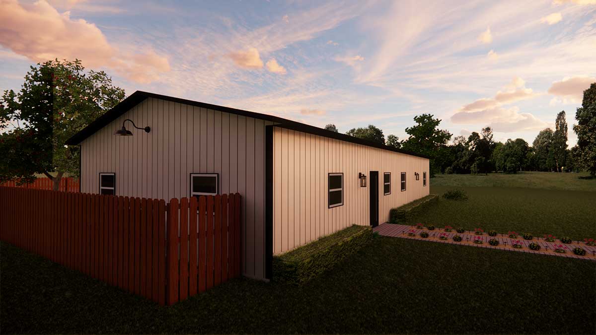 The Ferris Barndominium – 1760 SF - thumbnail 3