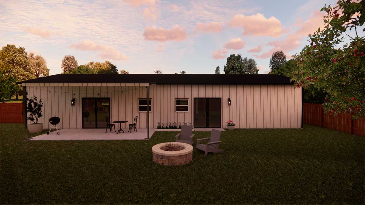 The Ferris Barndominium – 1760 SF - thumbnail 2