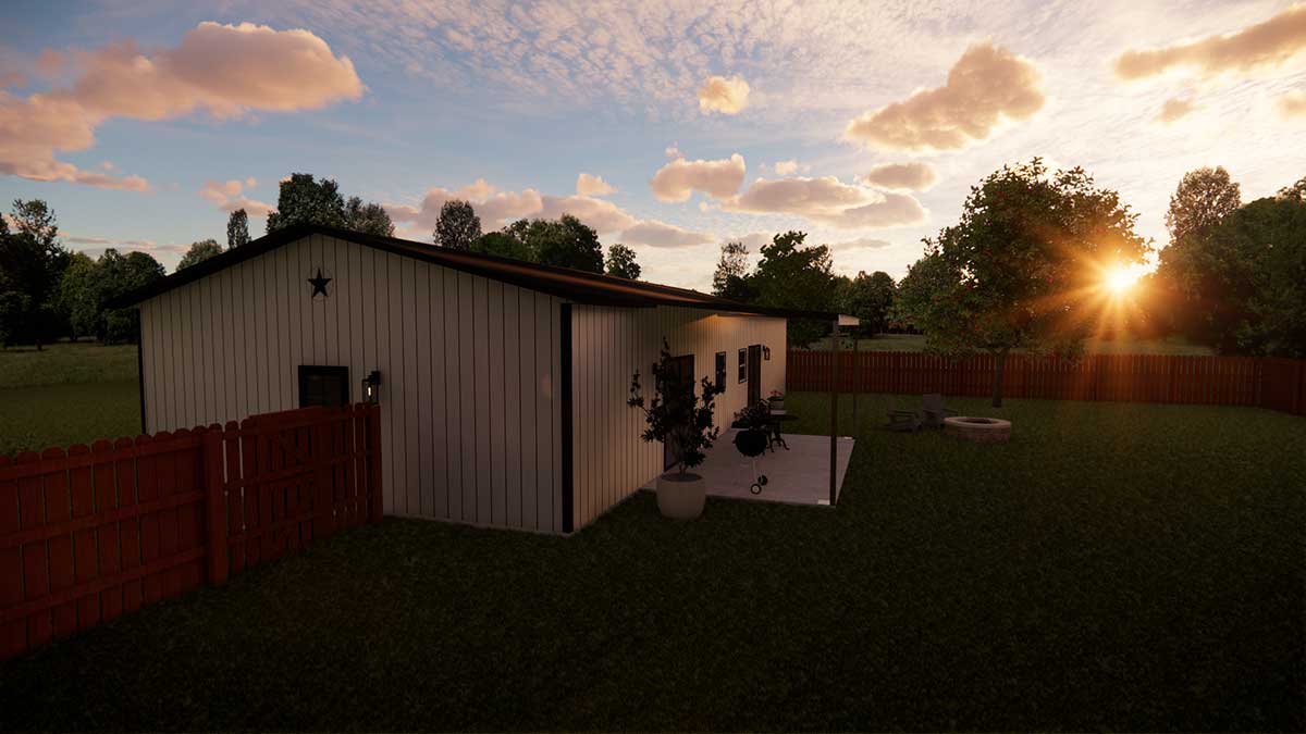 The Ferris Barndominium – 1760 SF - thumbnail 4