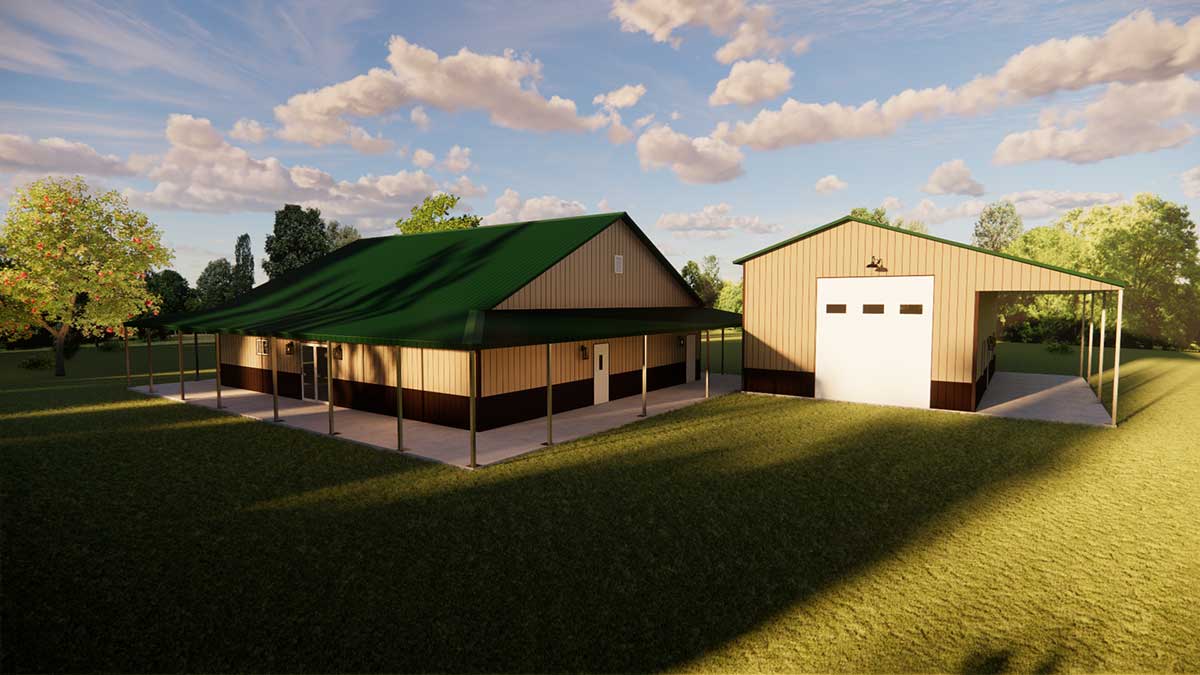 The Kaufman Barndominium + Garage - thumbnail 8