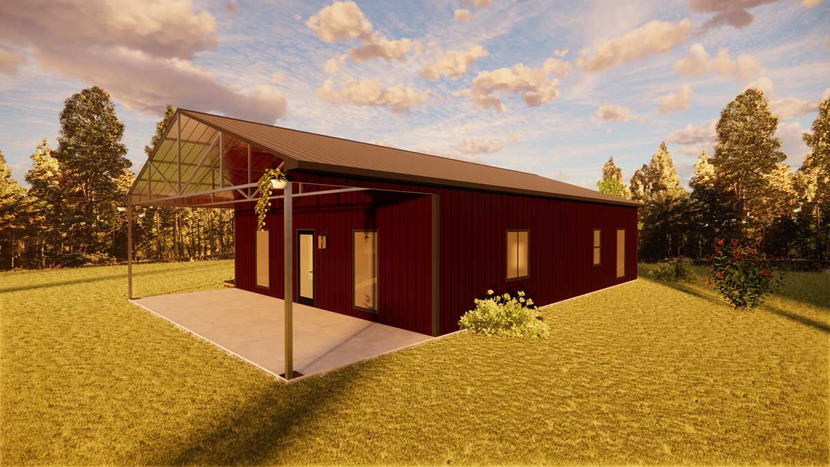 The Quade – 1500 SF with Carport - thumbnail 3