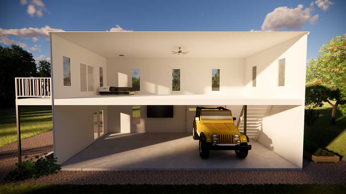 The Terrance – 1400 SF 2-Story w/ Garage - thumbnail 7