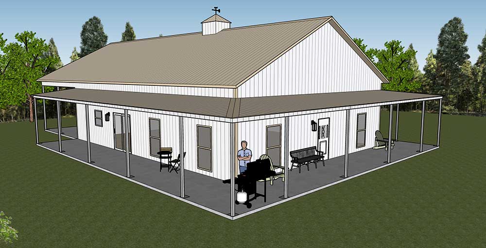 The Collins – 3708 SF w/ Carport - thumbnail 4