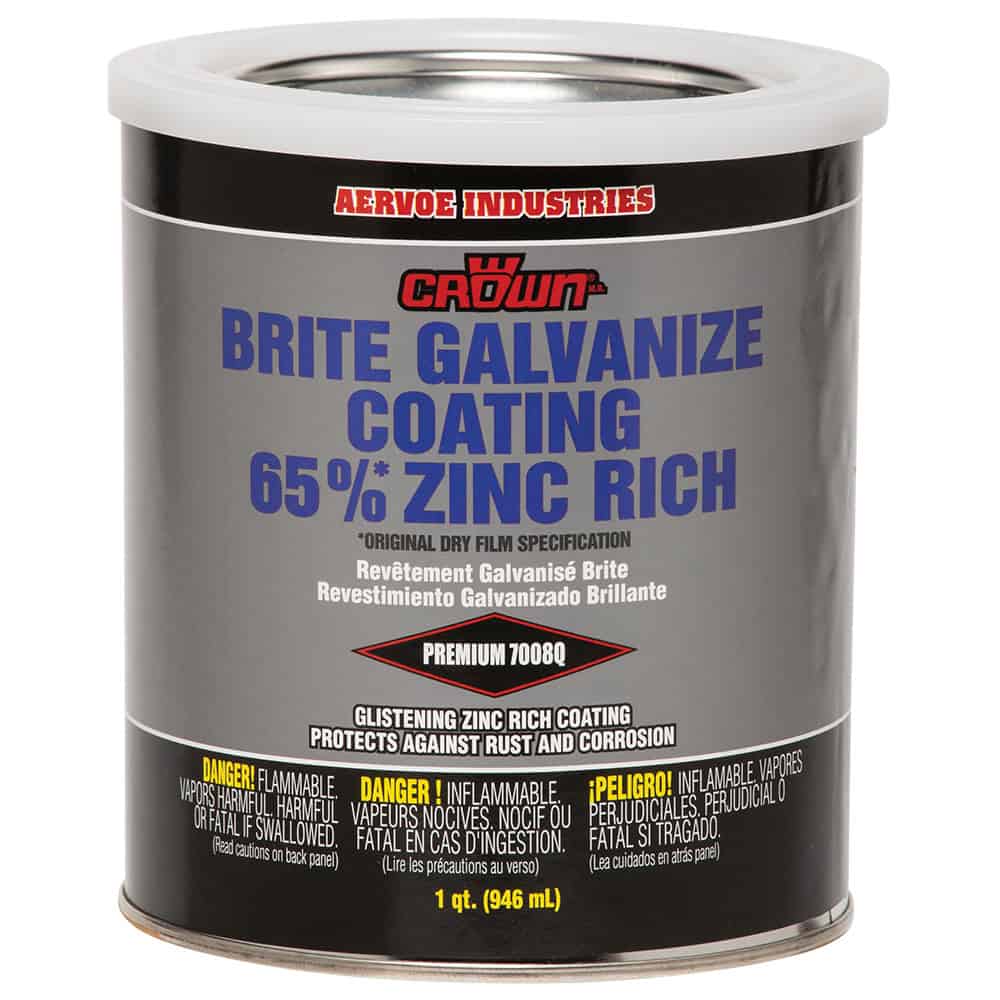 Brite Galvanize Coating 65% Zinc Rich